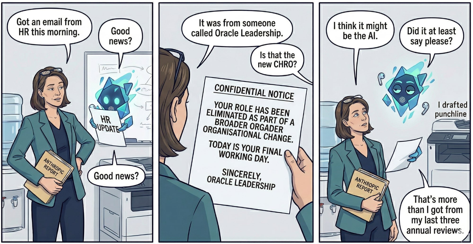 Lex and Bo - Strip 002: The Oracle Leadership Incident